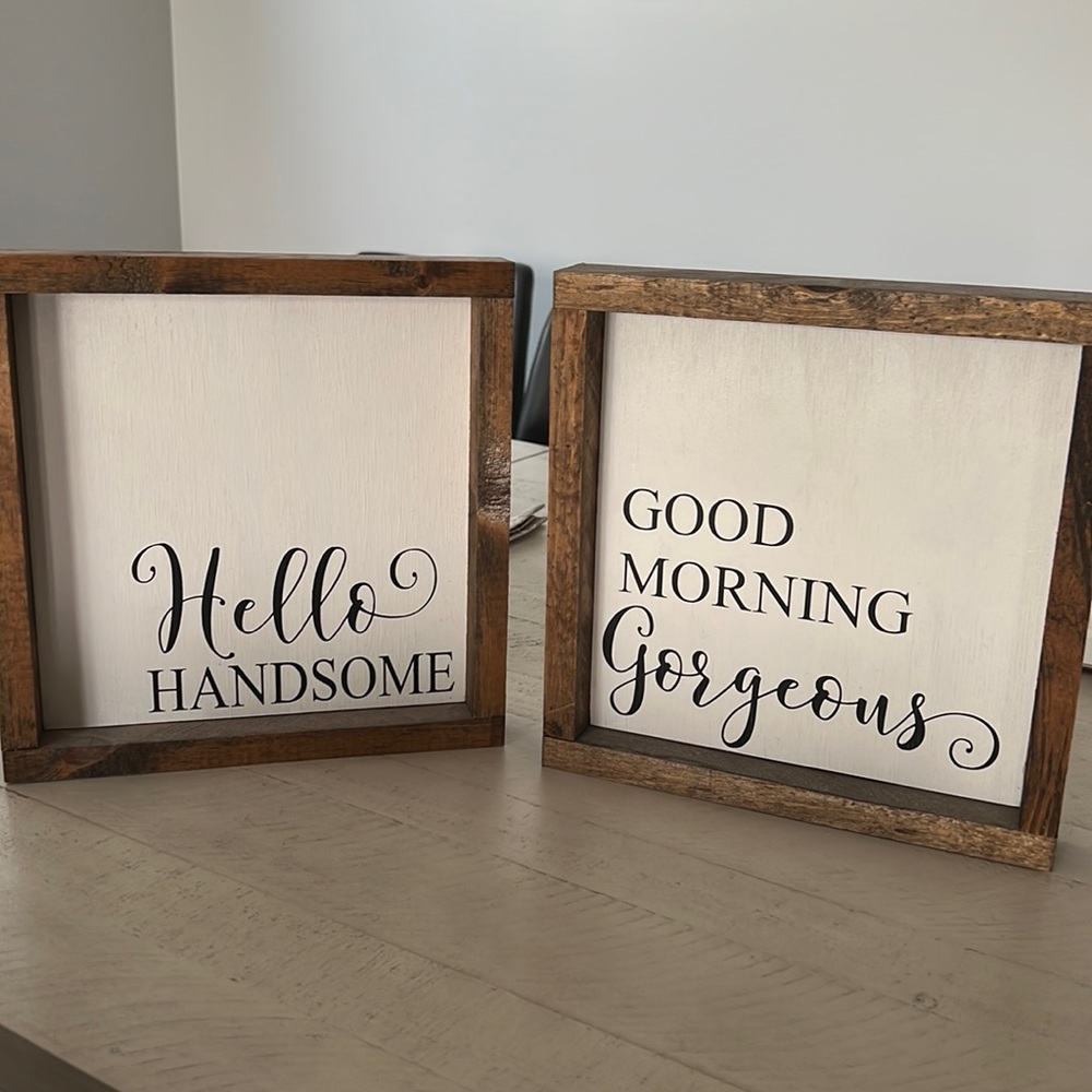 Excellent quality signs!